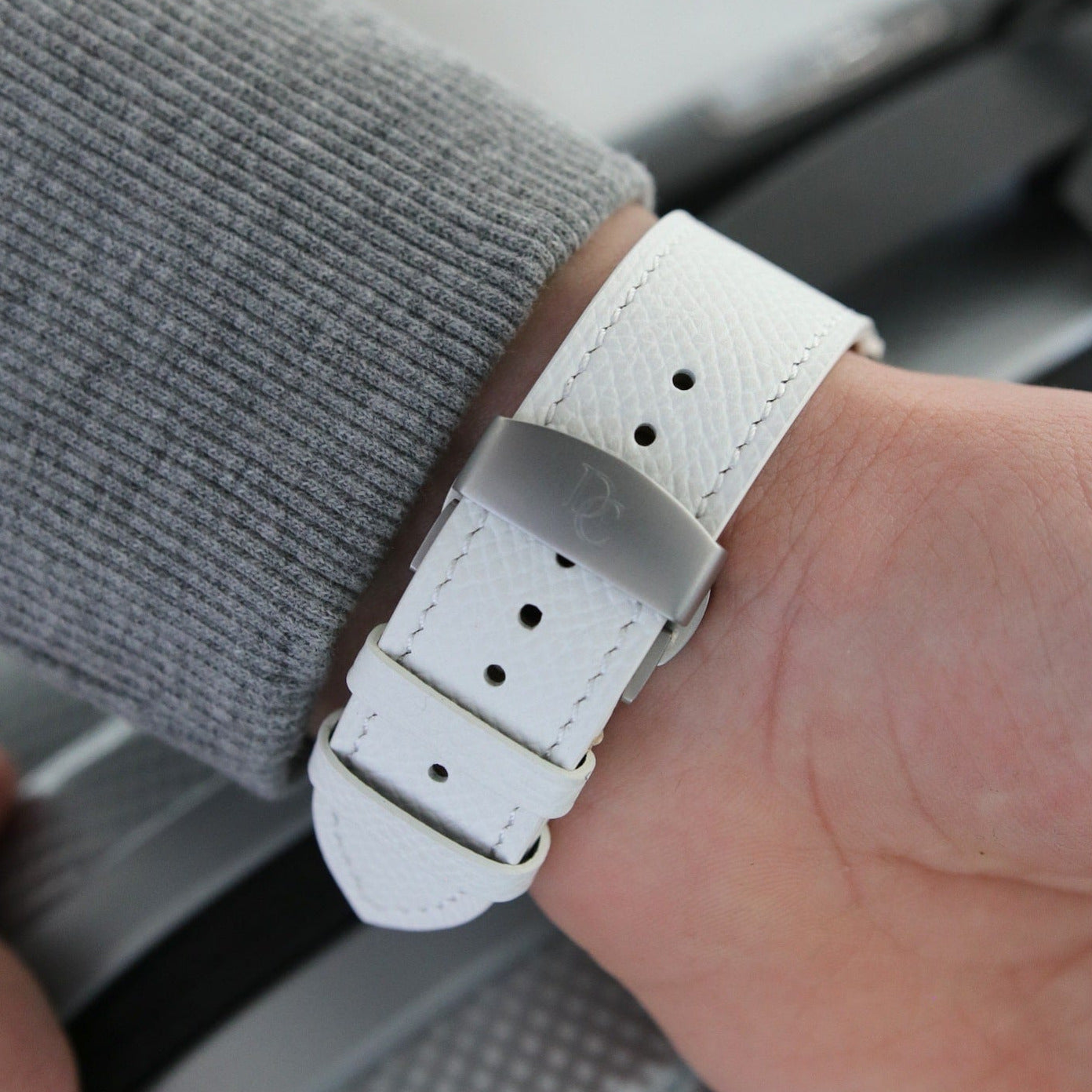 Apple Watch Band - Artic Edition - French Epsom leather