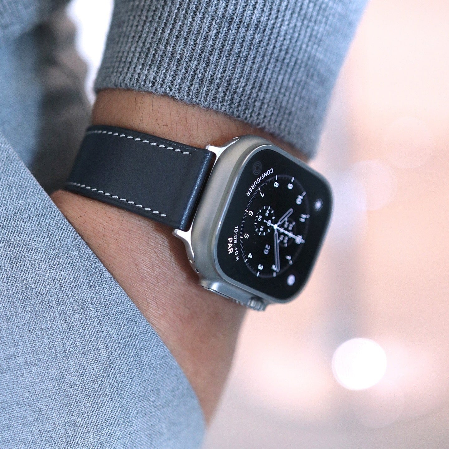 Apple Watch Band - Bleu Barénia Edition - French Barénia leather