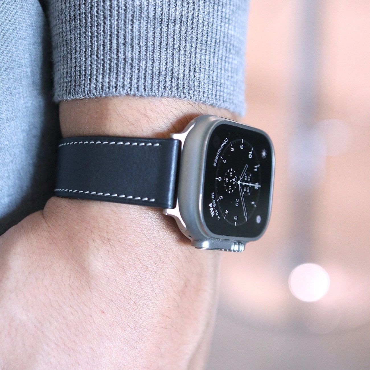 Apple Watch Band - Bleu Barénia Edition - French Barénia leather