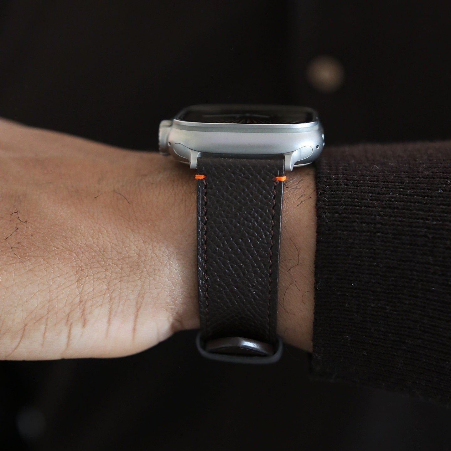 Apple Watch band- Brun Ultra Edition - French Epsom leather