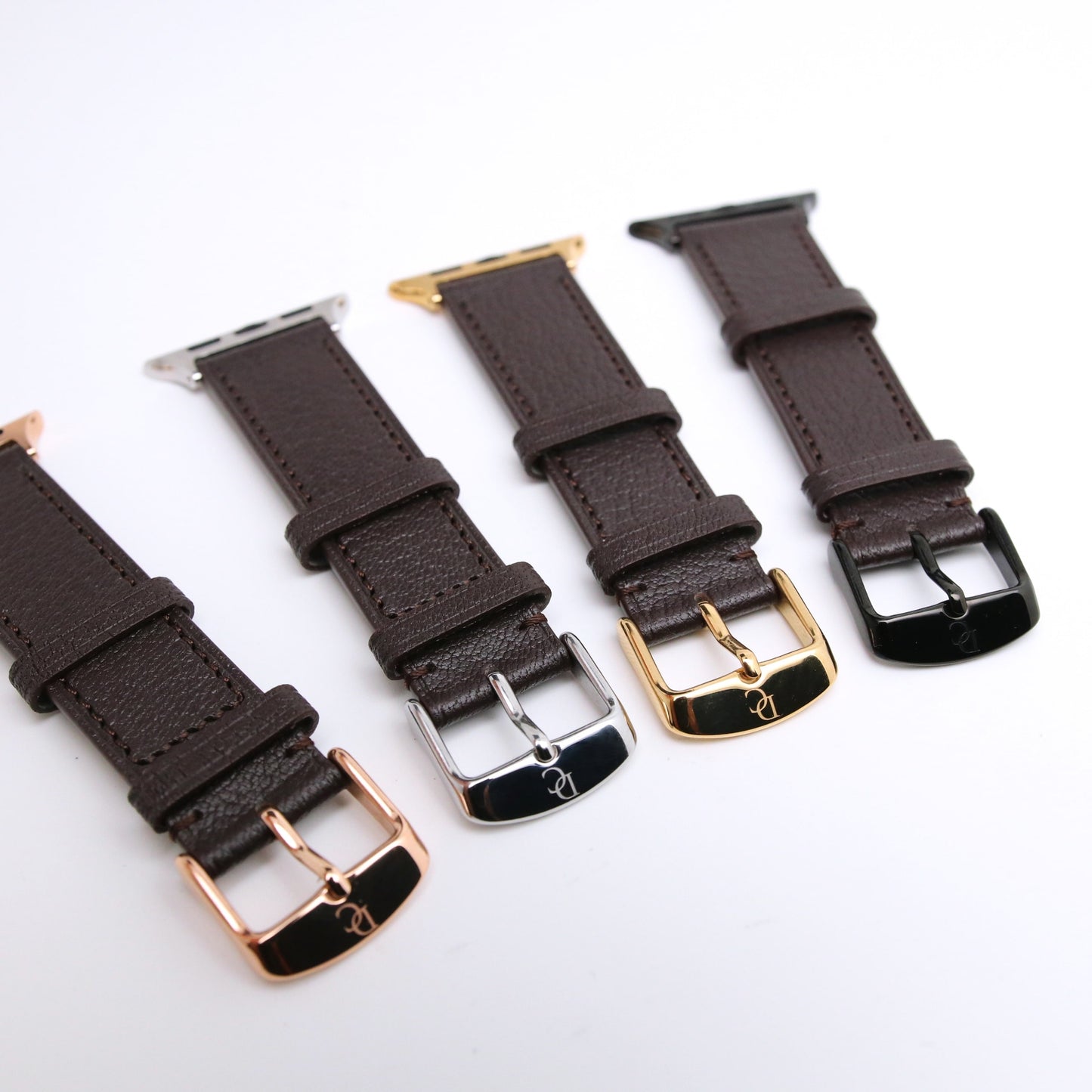 Apple Watch Band - Brun Intense Edition - French Chèvre leather