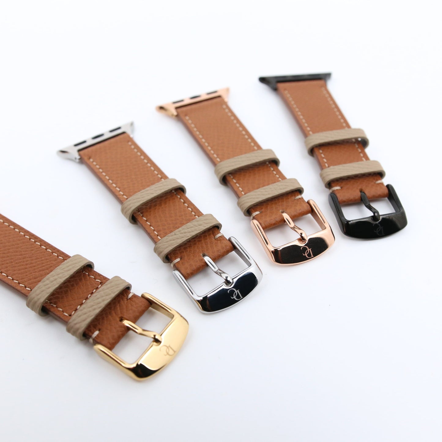 Apple Watch Band - Sable Doré Edition - French Epsom leather