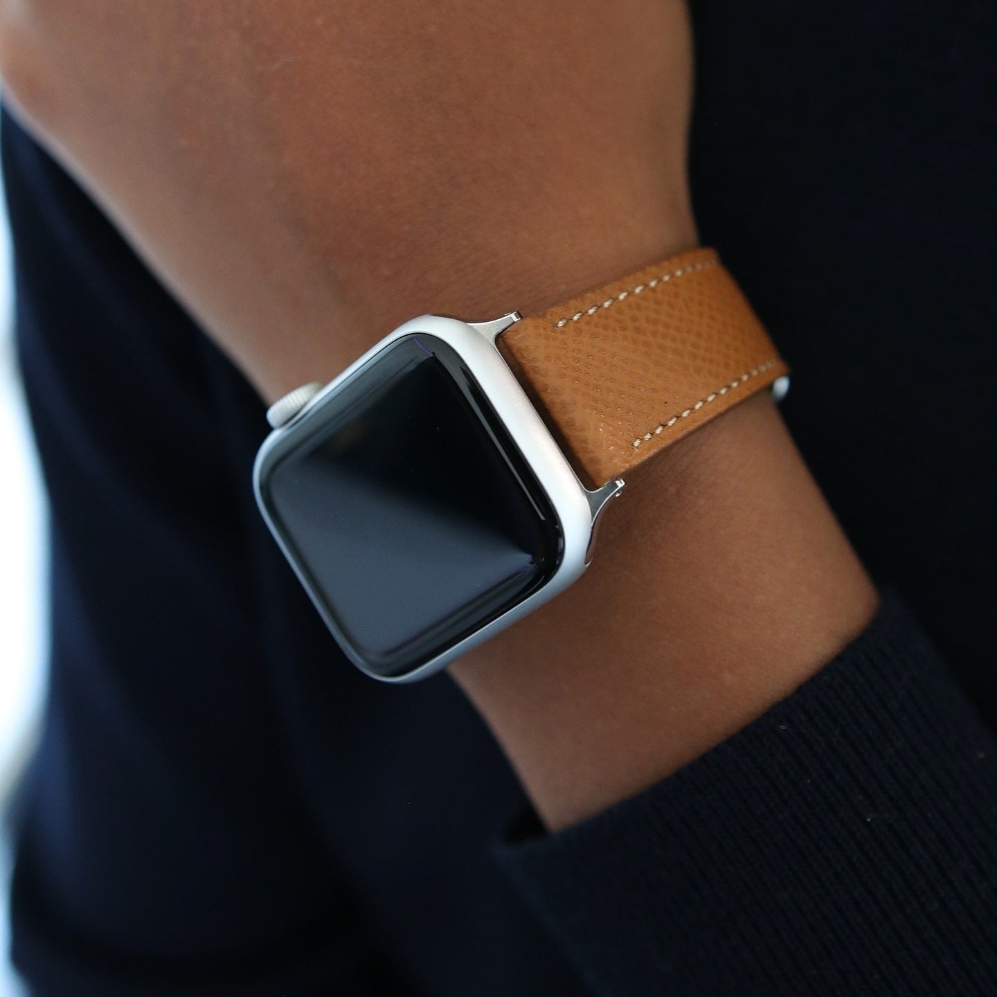 Apple Watch Band - Sable Doré Edition - French Epsom leather