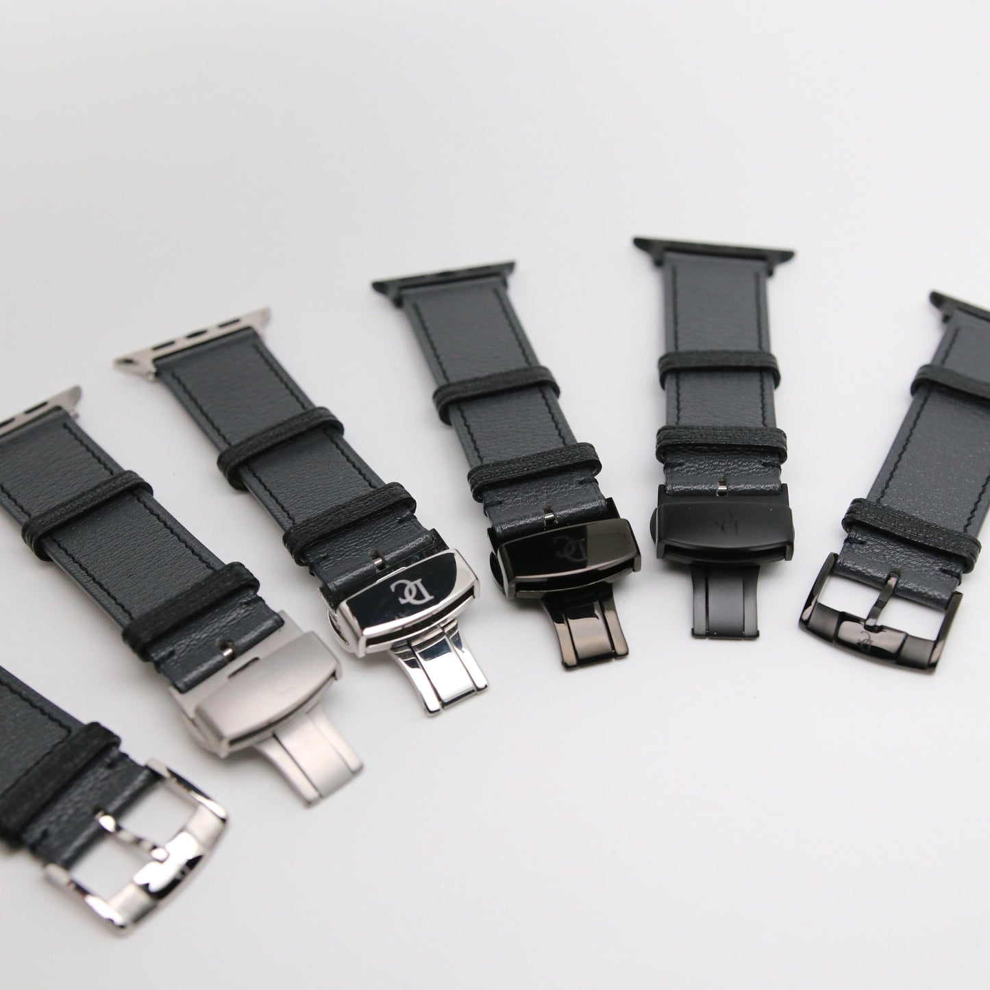 Apple watch band - Storm Edition - French Chèvre leather