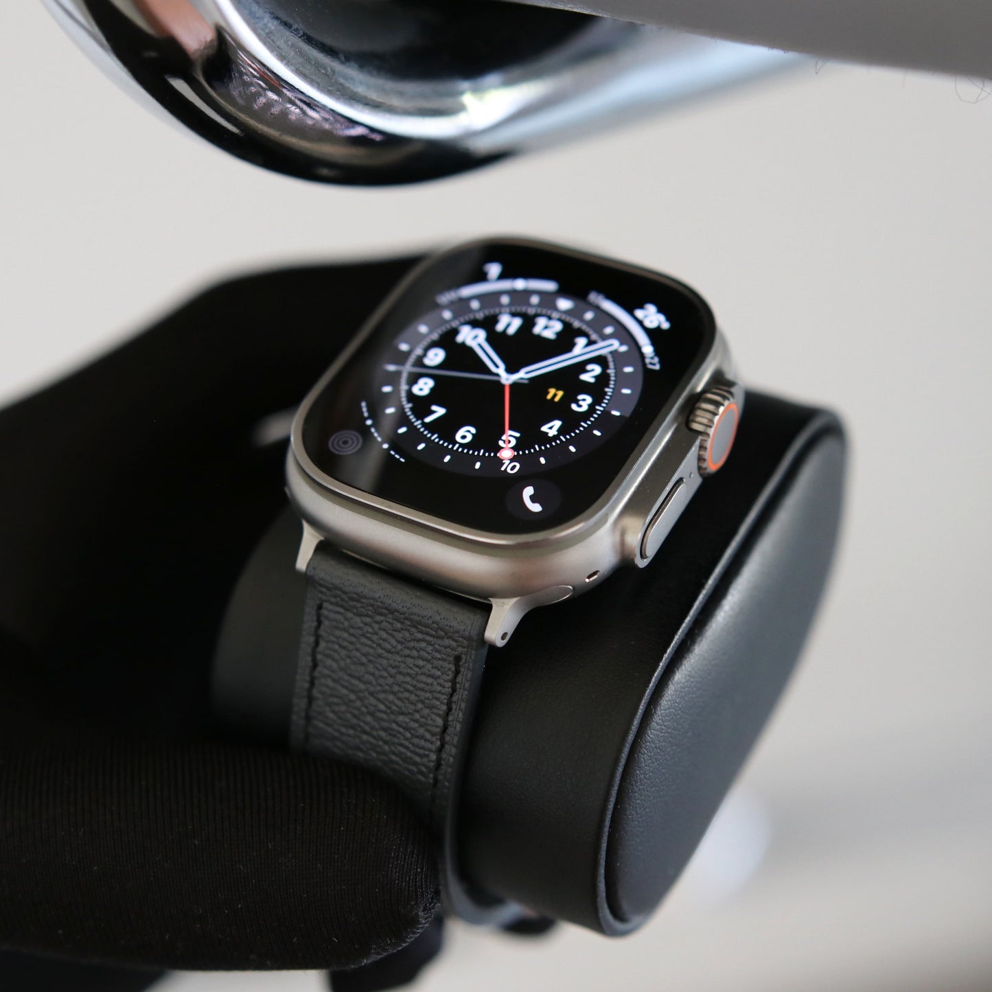 Apple watch band - Storm Edition - French Chèvre leather