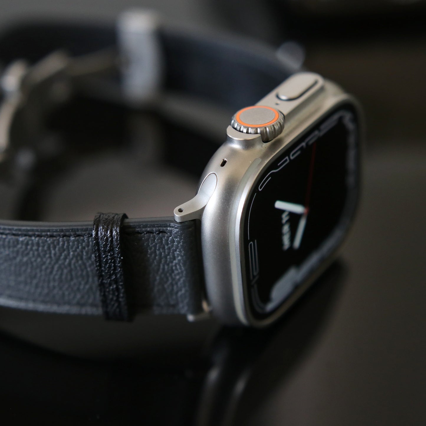 Apple watch band - Storm Edition - French Chèvre leather