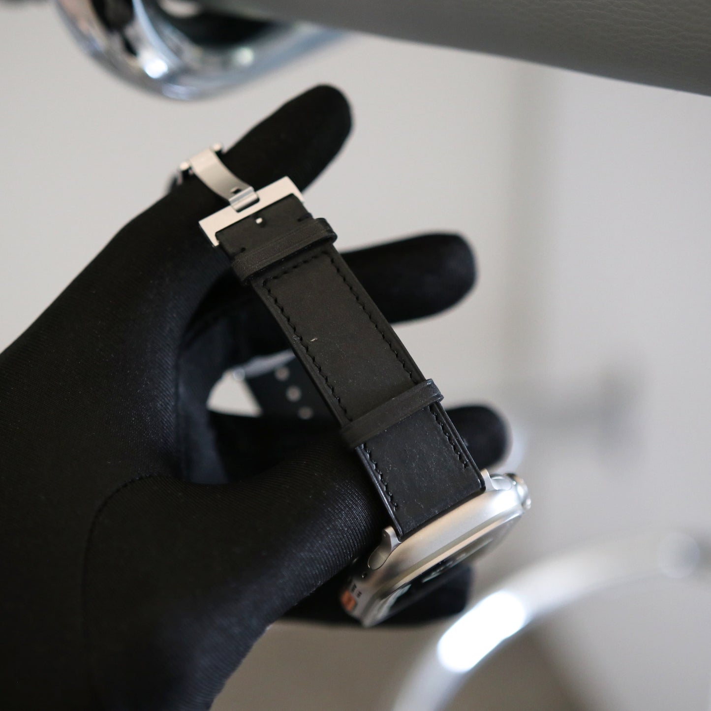 Apple Watch Band - Noir Heritage Edition - Italian Martino Leather