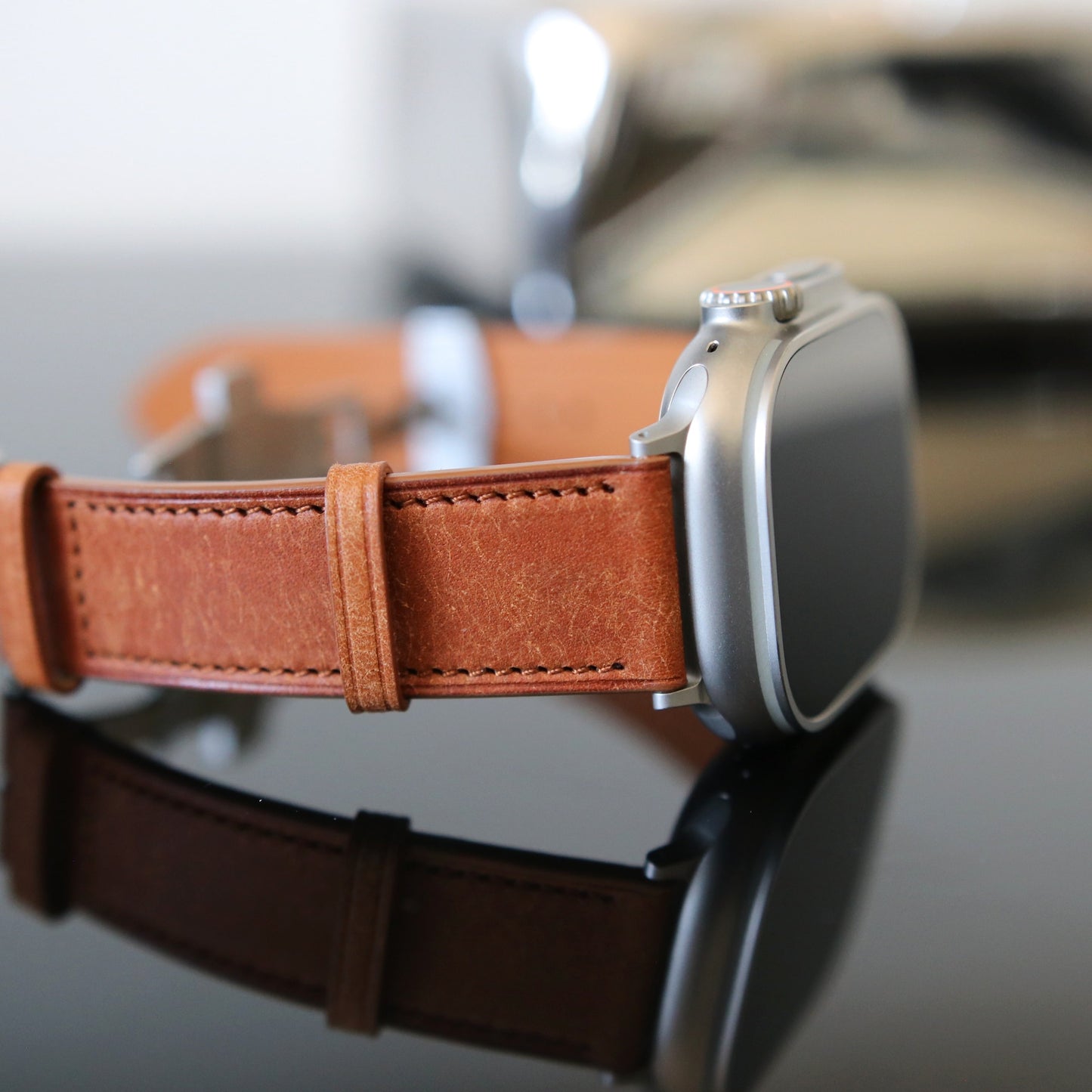 Apple Watch Band - Marron Doré Edition - Italian Martino Leather