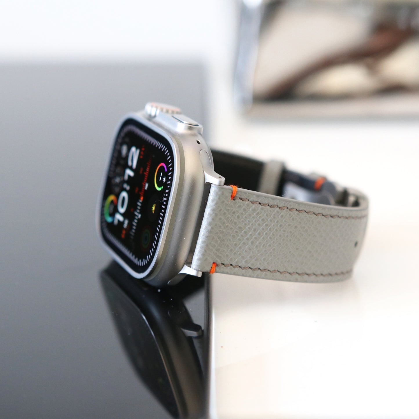 Apple Watch band- Epsom Leather - The Ultra Series
