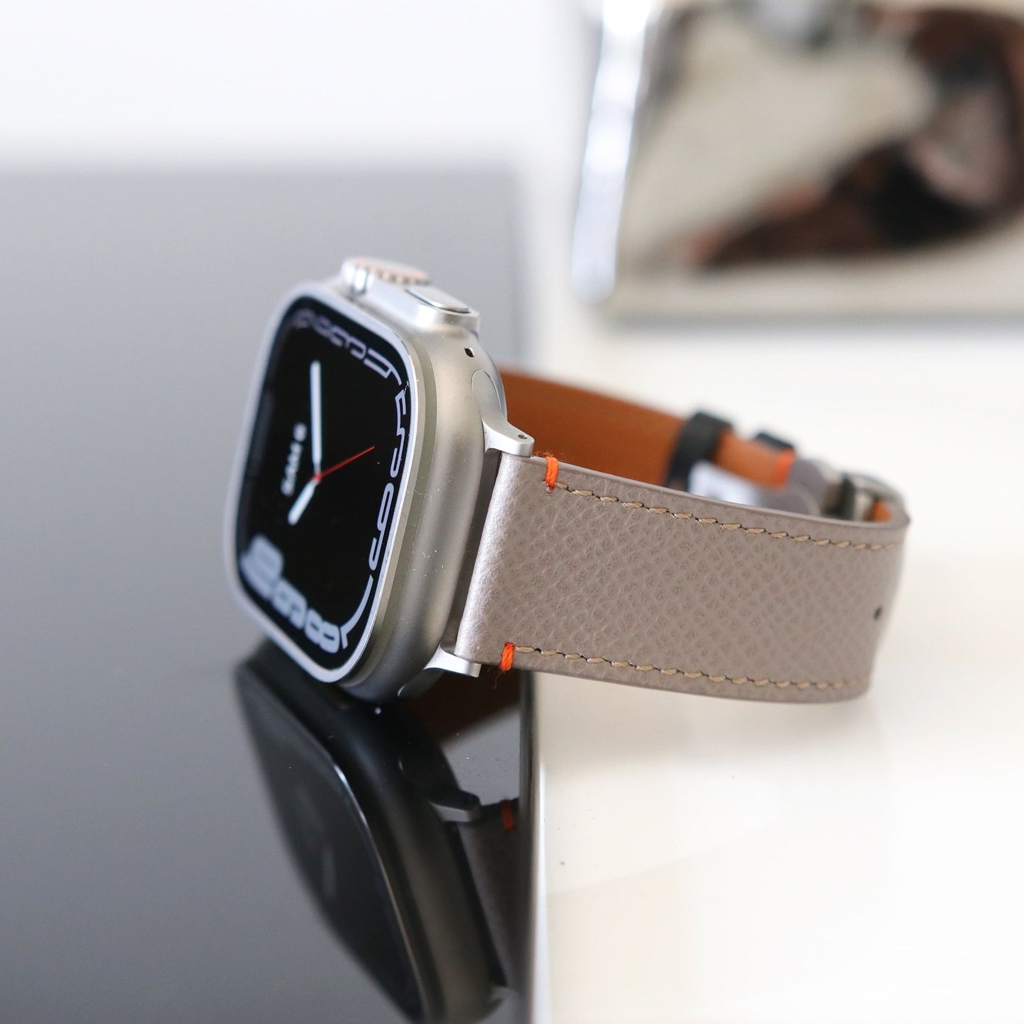 Apple Watch Band - Sandstone Duo Edition - French Epsom leather