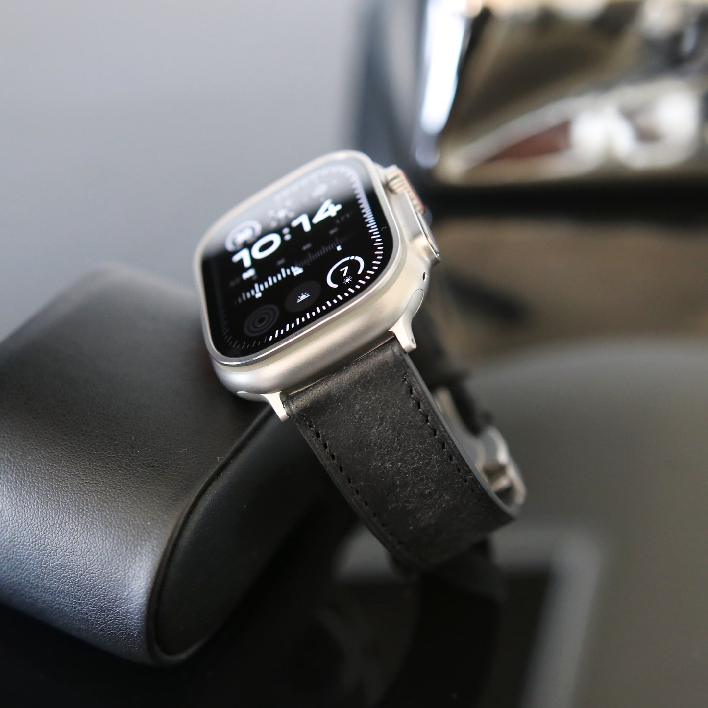 Apple Watch Band - Noir Heritage Edition - Italian Martino Leather