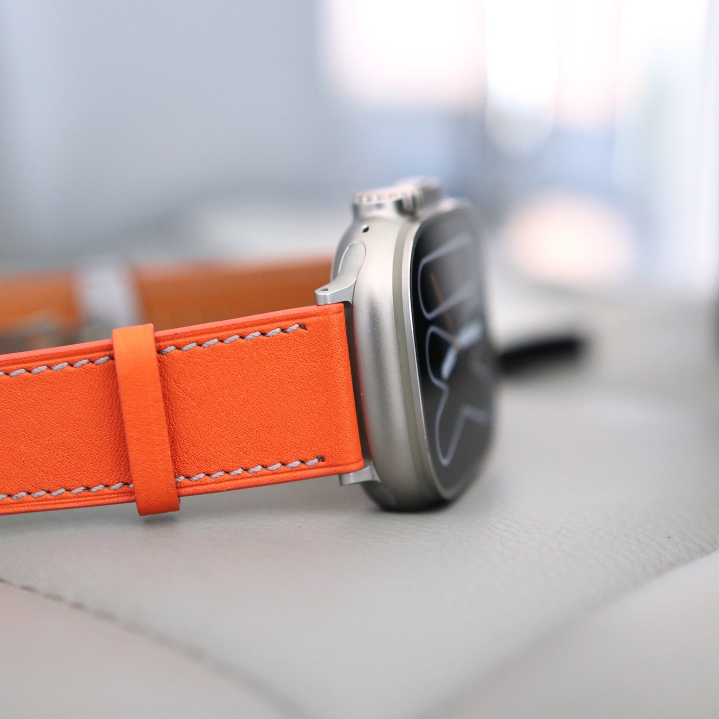 Apple Watch Band - Lava Edition - French swift leather