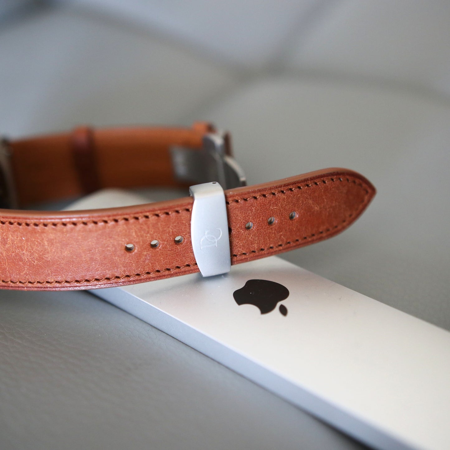 Apple Watch Band - Marron Doré Edition - Italian Martino Leather
