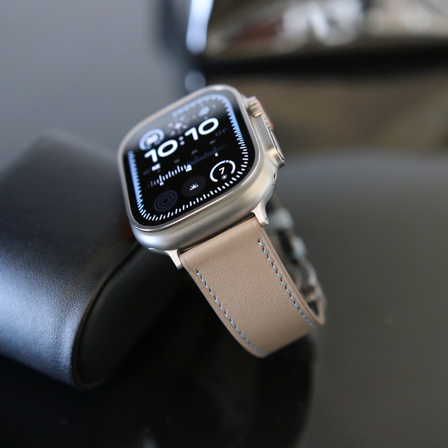 Apple Watch Band - Terre Bleue Edition - French swift leather