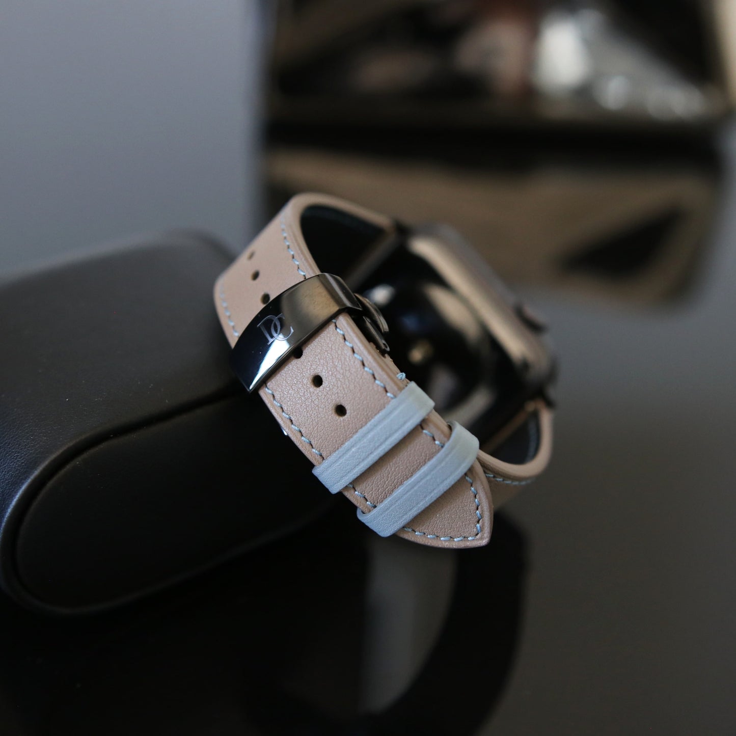 Apple Watch Band - Terre Bleue Edition - French swift leather