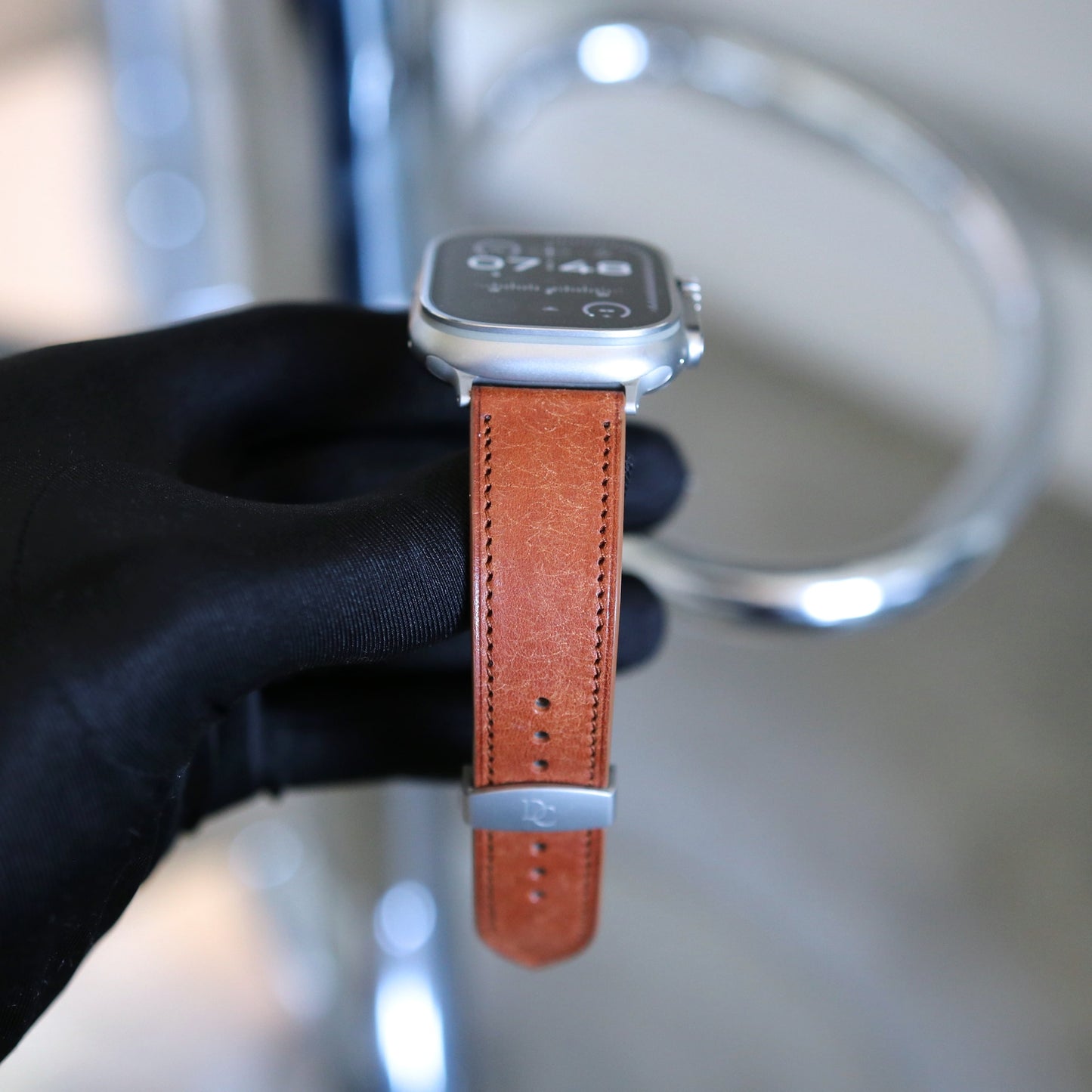 Apple Watch Band - Marron Doré Edition - Italian Martino Leather