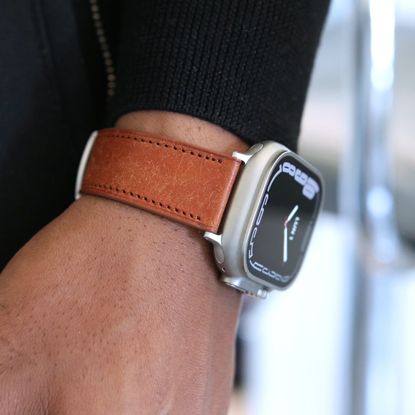 Apple Watch Band - Marron Doré Edition - Italian Martino Leather