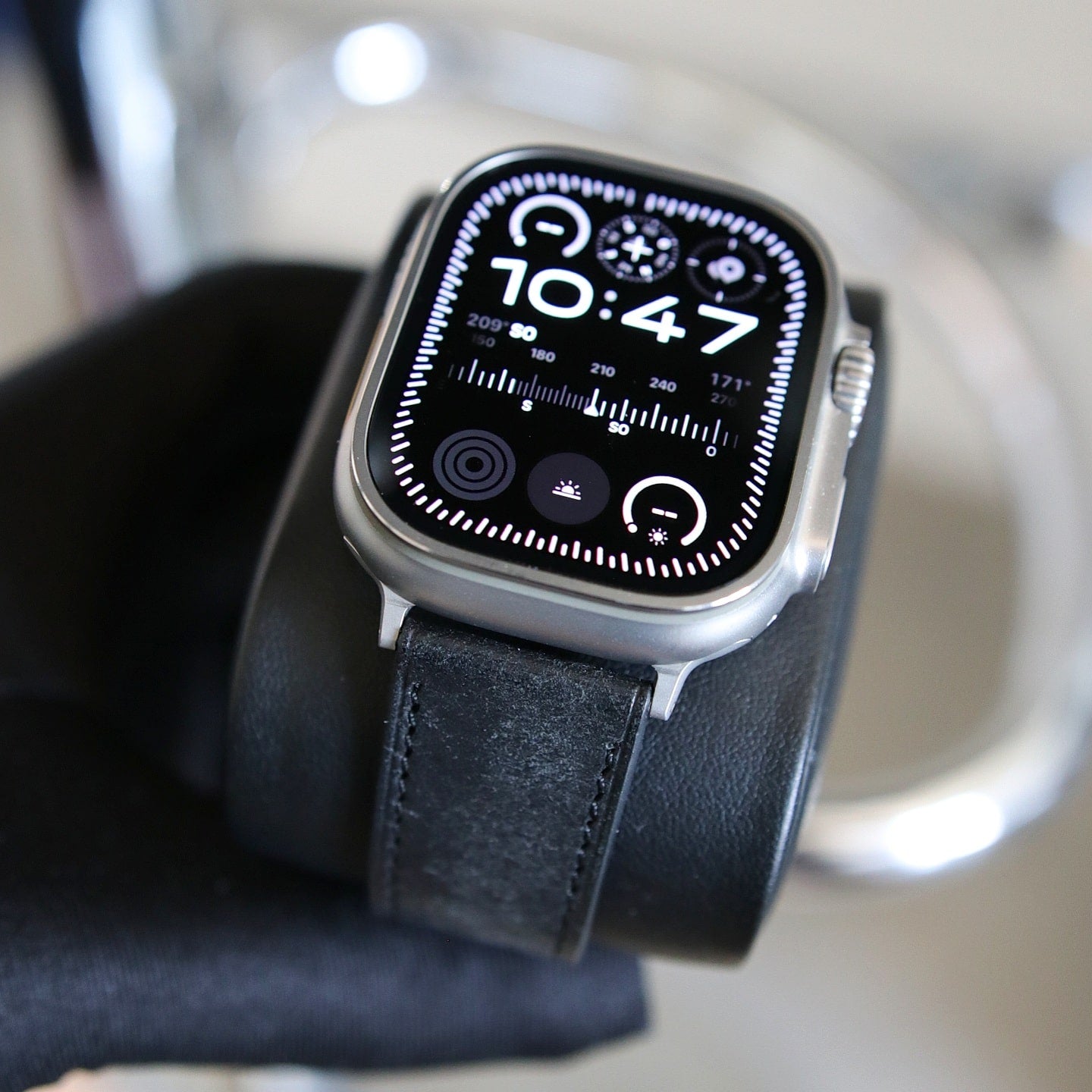 Apple Watch Band - Noir Heritage Edition - Italian Martino Leather