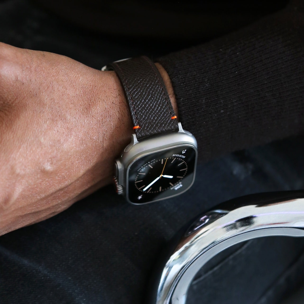 Apple Watch band- Brun Ultra Edition - French Epsom leather