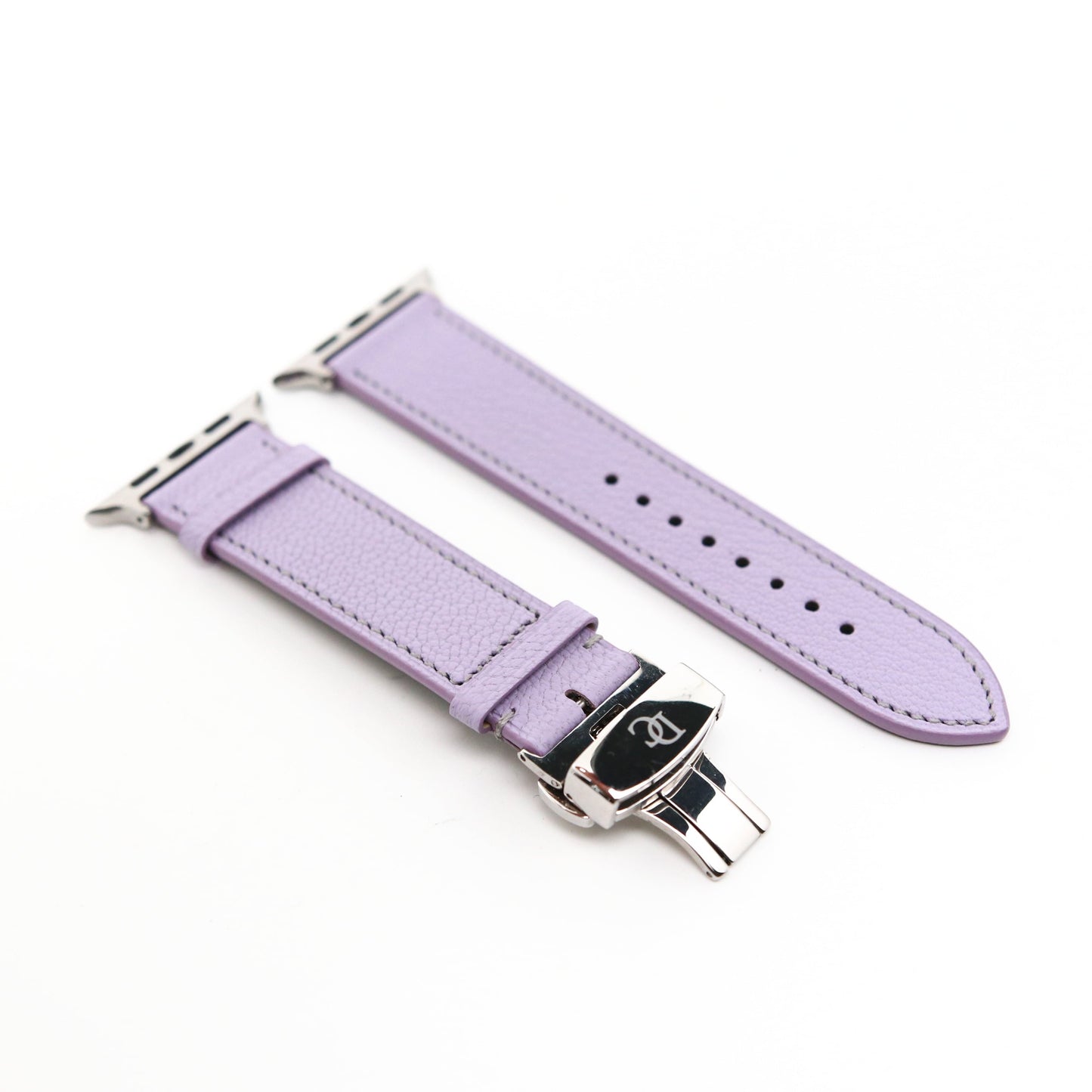 Apple watch band - Lavande Luxe Edition - French Chèvre leather
