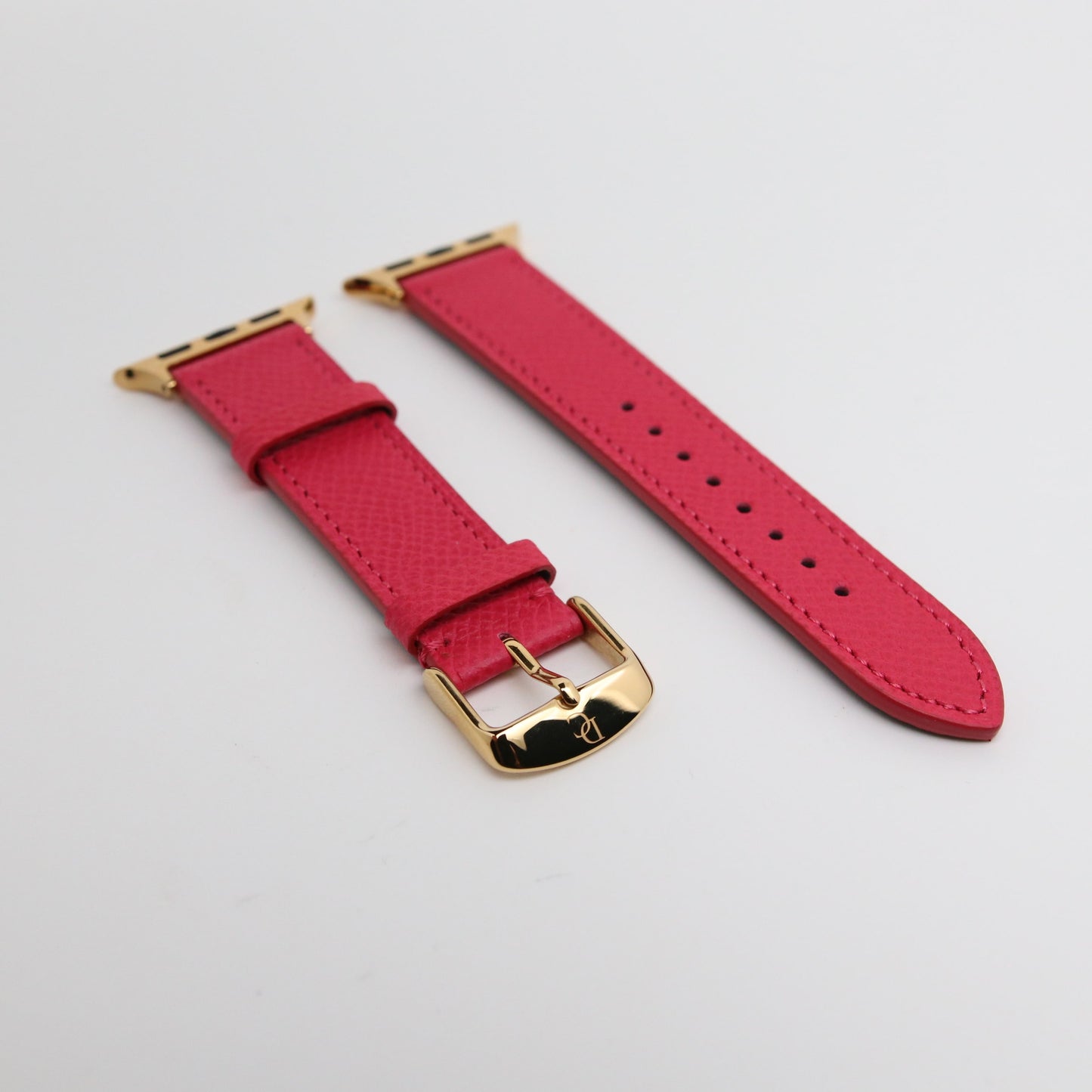 Apple Watch Band - Fuchsia Intense Edition - French Epsom leather