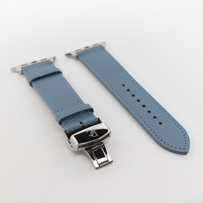 Apple watch band - Chèvre Sully leather - Elegance Series