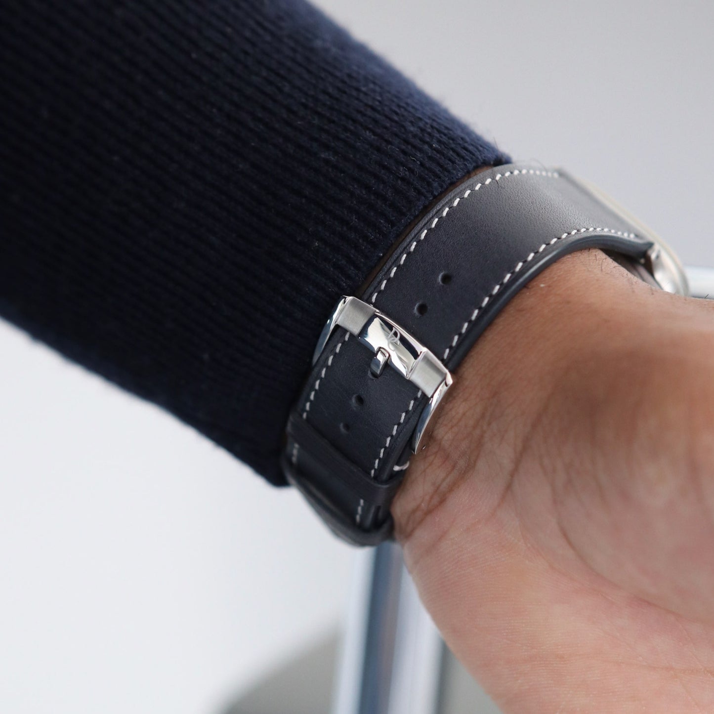 Apple Watch Band - Bleu Barénia Edition - French Barénia leather