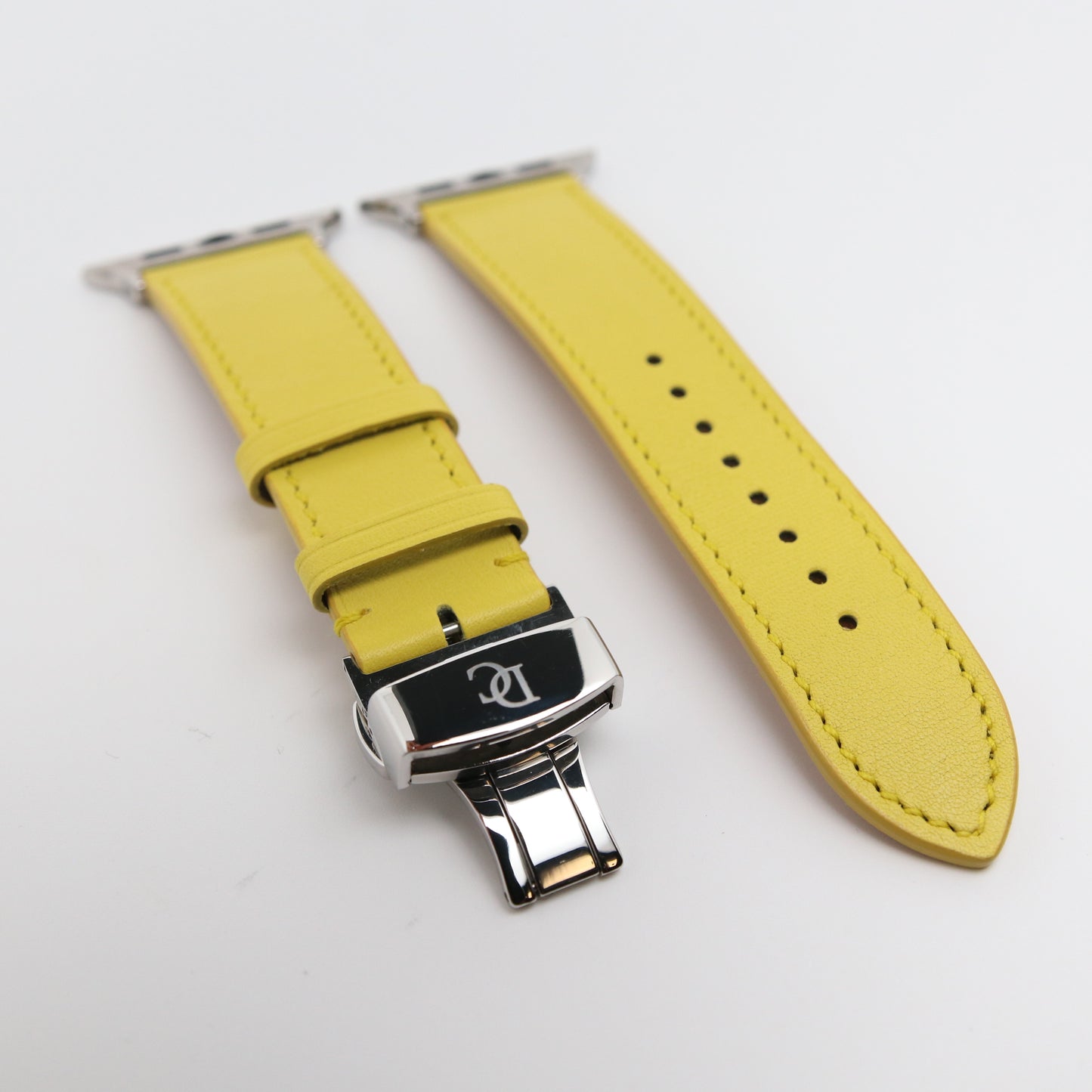 Apple Watch Band - Jaune Canari Edition - French Swift leather