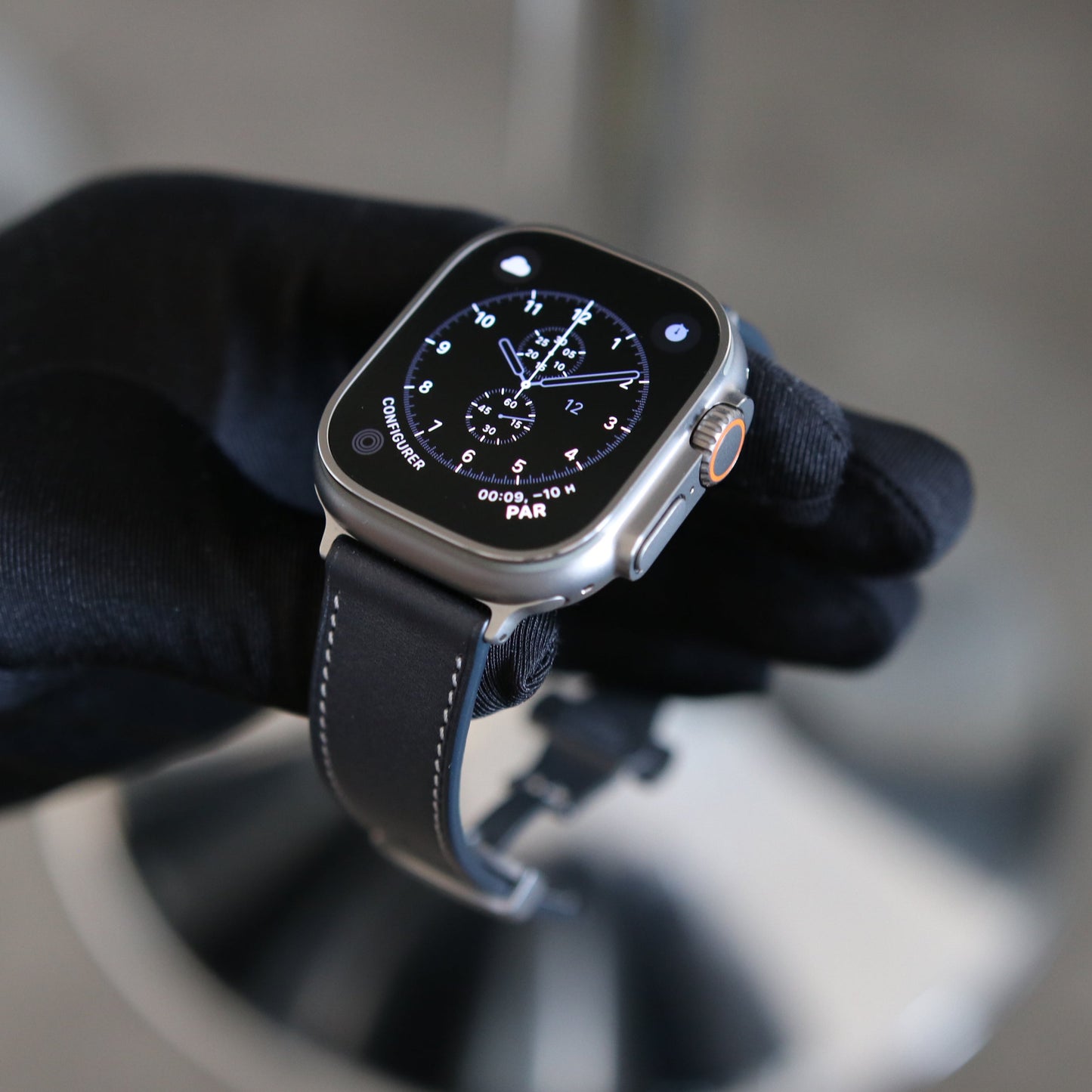 Apple Watch Band - Bleu Barénia Edition - French Barénia leather