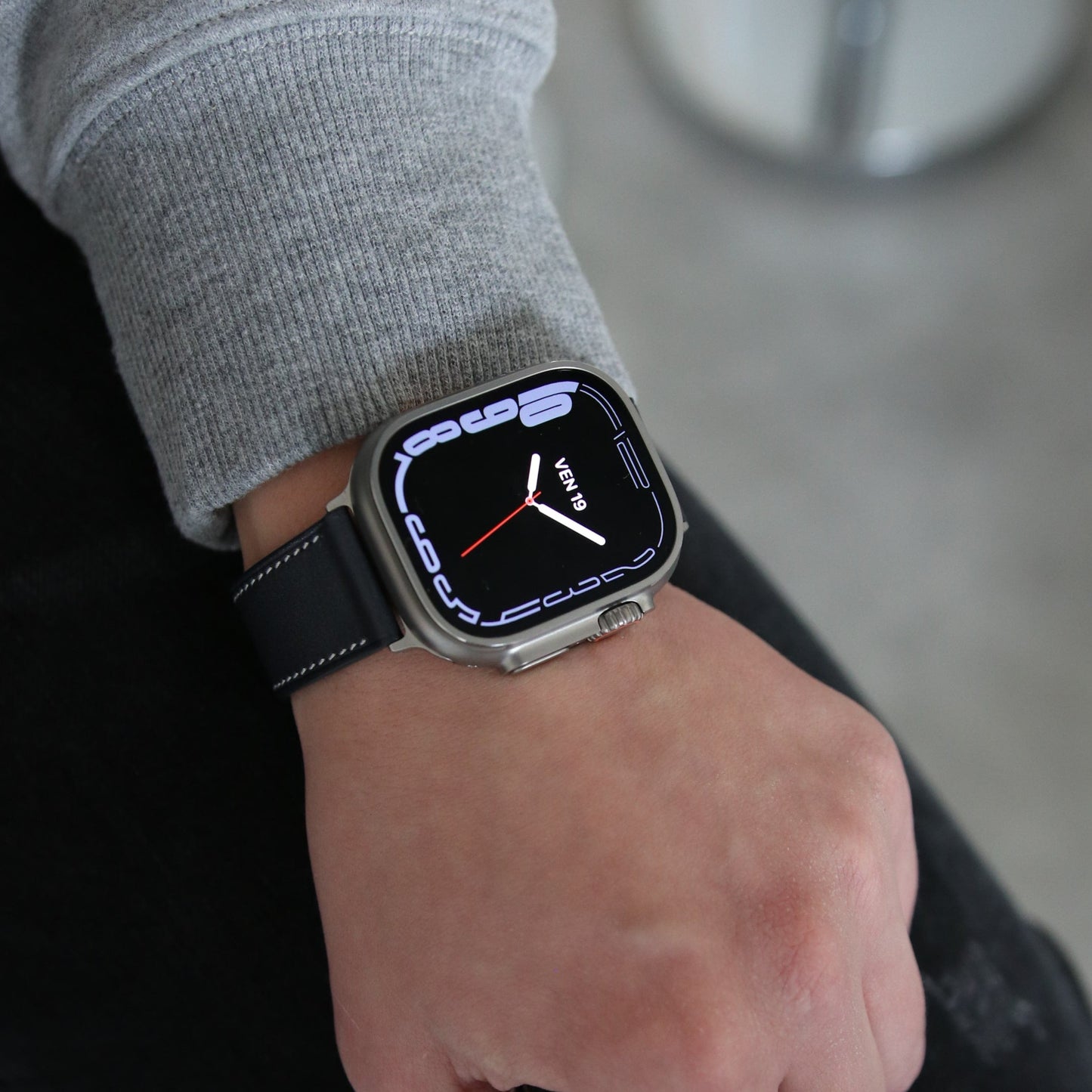 Apple Watch Band - Bleu Barénia Edition - French Barénia leather