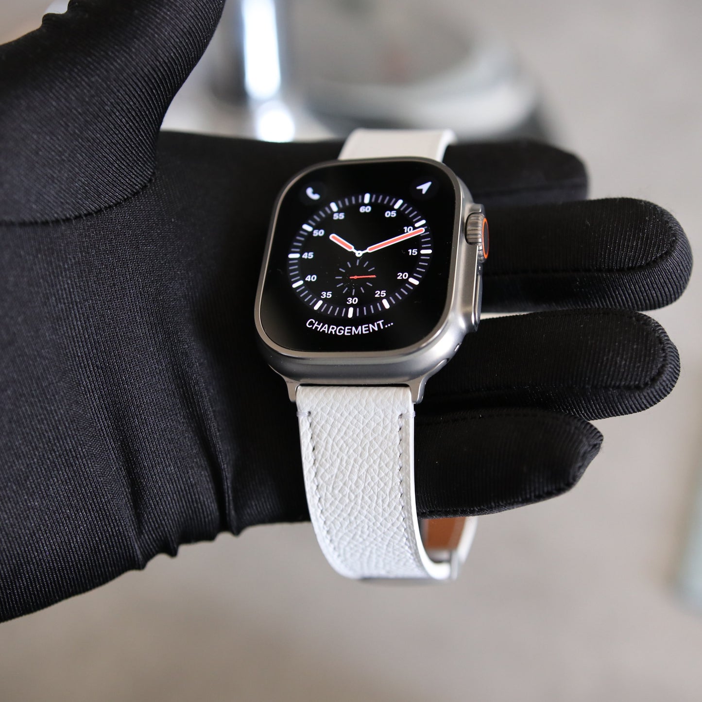 Apple Watch Band - Artic Edition - French Epsom leather