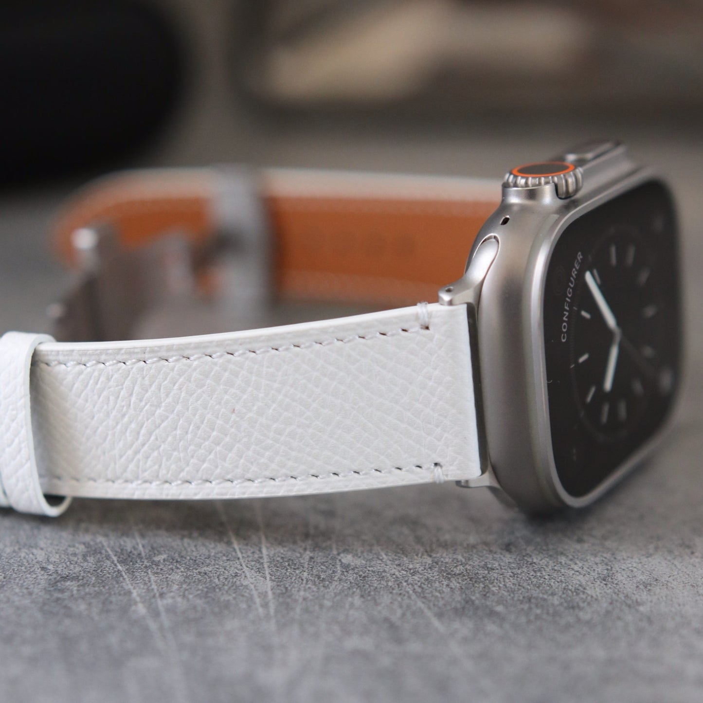 Apple Watch Band - Artic Edition - French Epsom leather