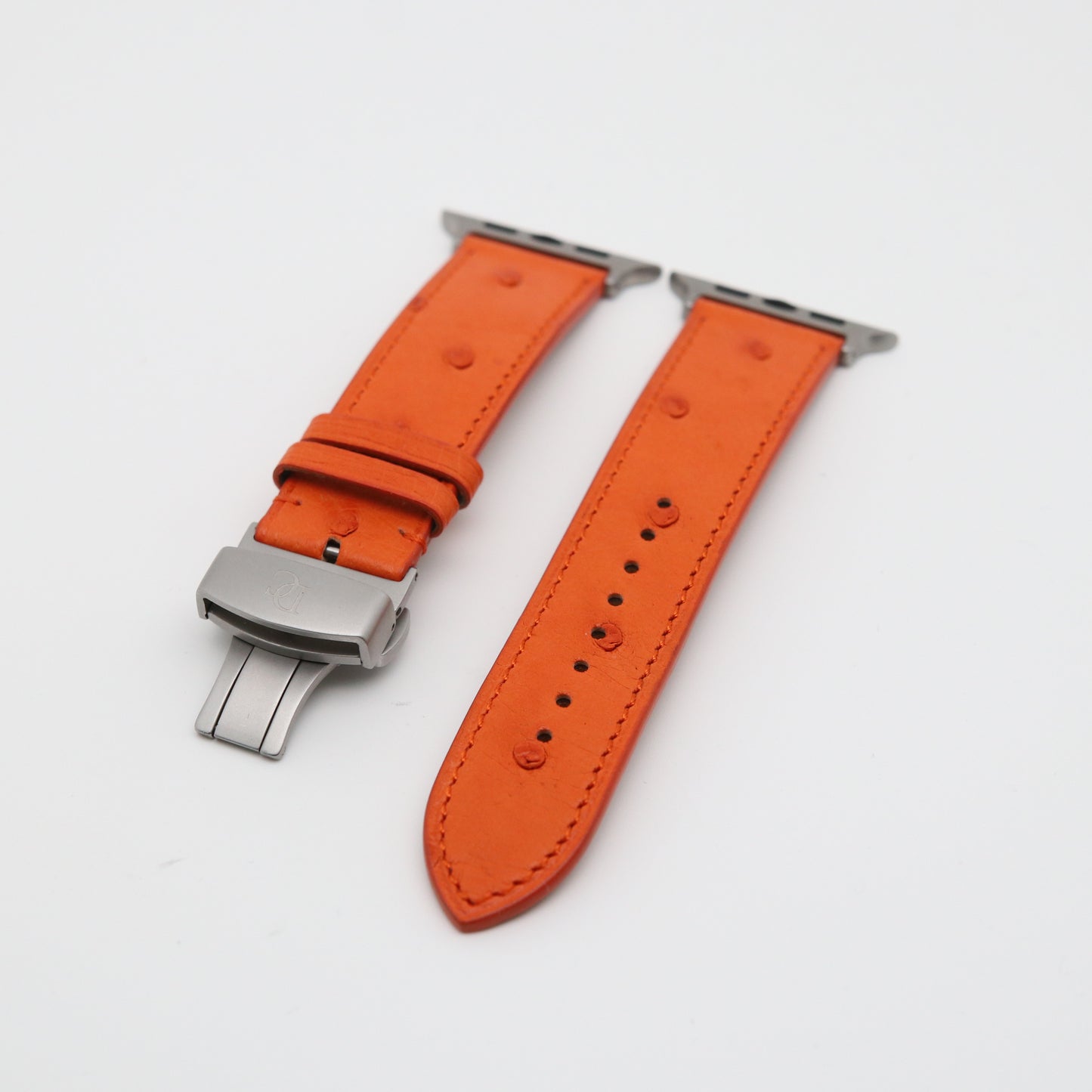 Apple Watch Band - Orangé Edition - Ostrich leather