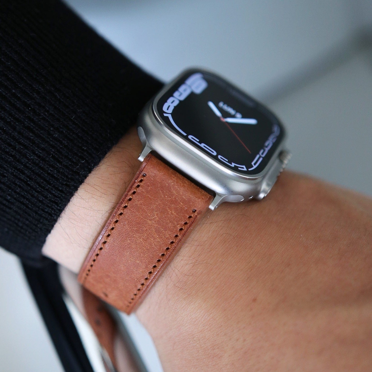 Apple Watch Band - Marron Doré Edition - Italian Martino Leather
