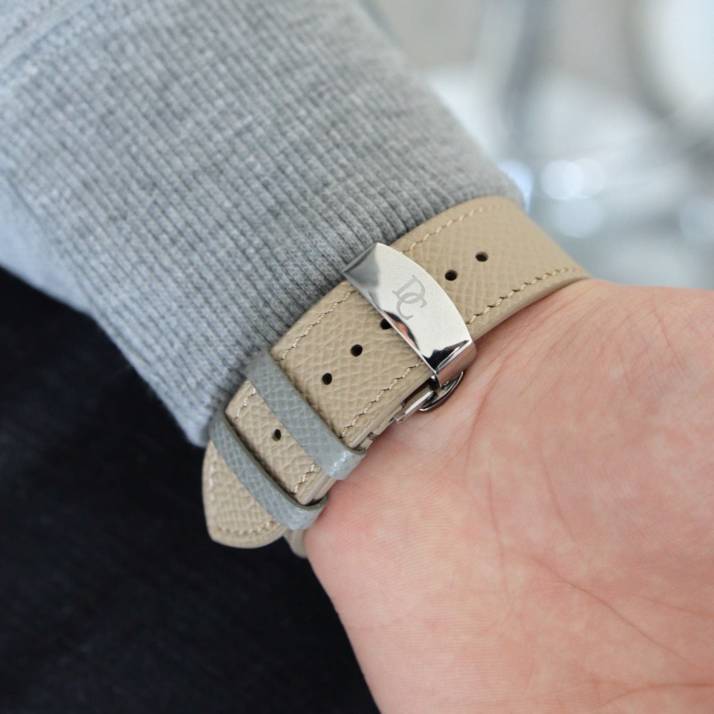 Apple Watch Band - Desert Edition - French Epsom leather