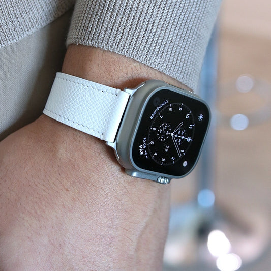 Apple Watch Band - Artic Edition - French Epsom leather