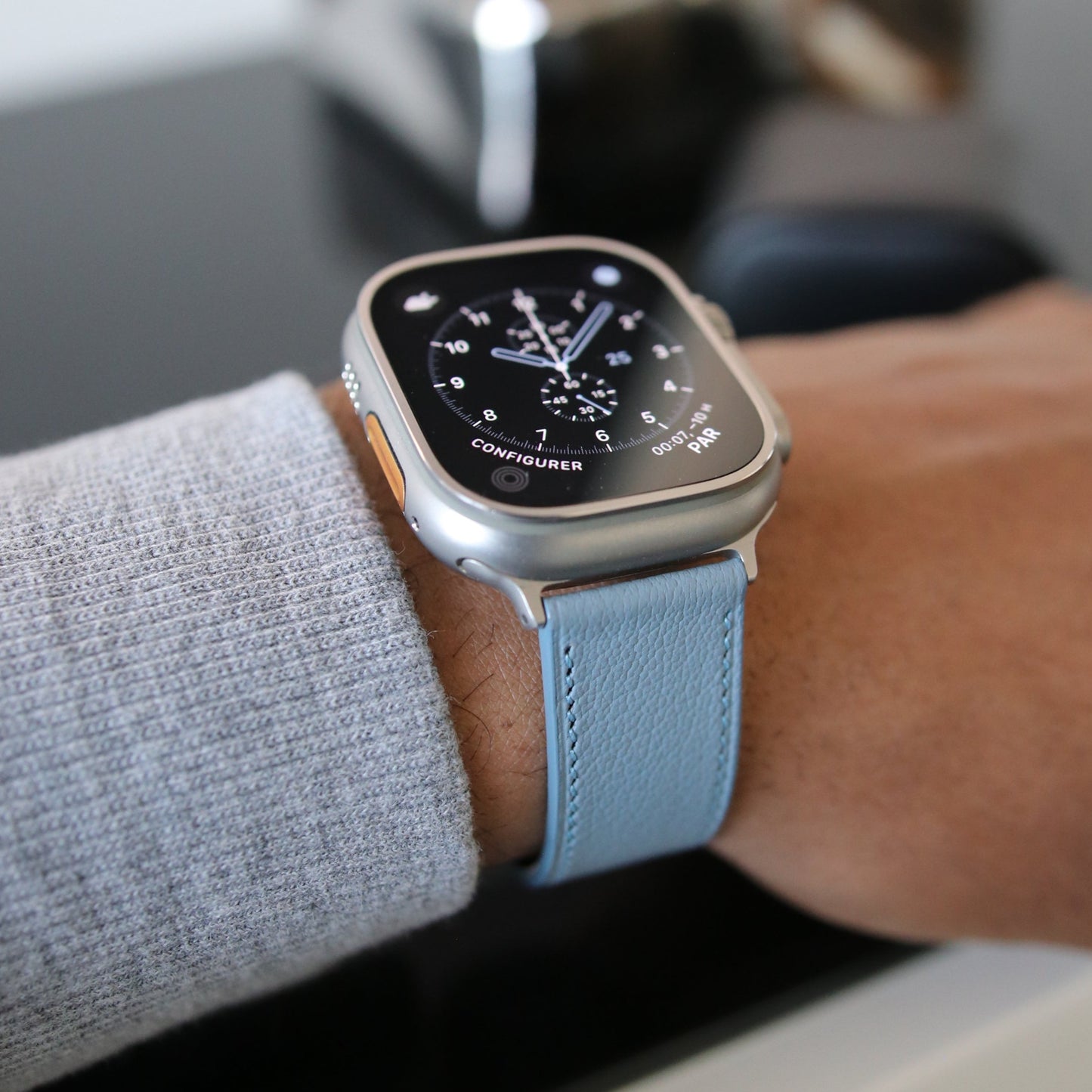 Apple watch band - Chèvre leather - Elegance Series
