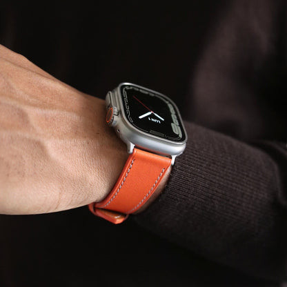 Apple Watch Band - Lava Edition - French swift leather