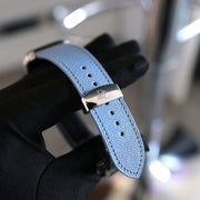 Apple watch band - Aqua Vista Edition - French Chèvre leather