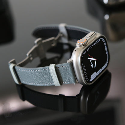 Apple watch band - Nuage Edition - French Chèvre leather