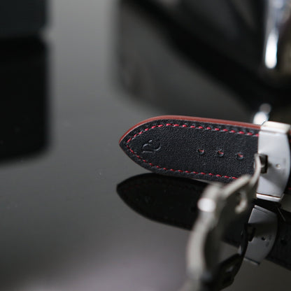 Apple watch band - Bordeaux Luxe Edition - French Chèvre leather