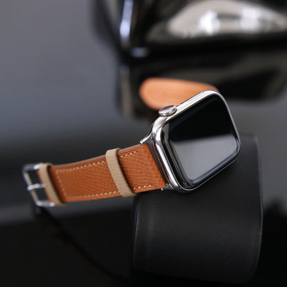 Apple Watch Band - Sable Doré Edition - French Epsom leather
