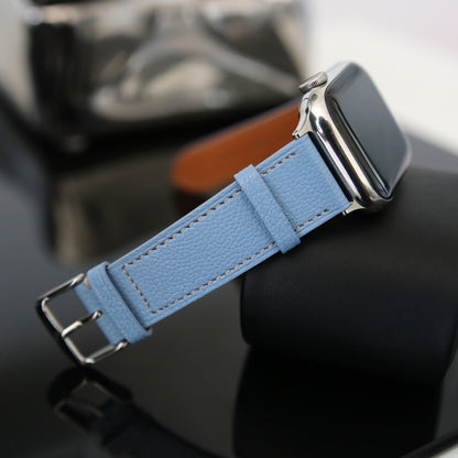 Apple Watch Band - Aqua Vista Edition - French Chèvre leather