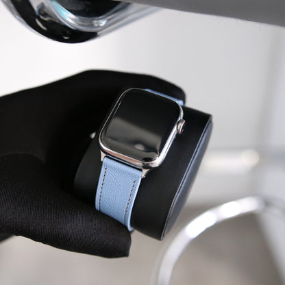 Apple Watch Band - Aqua Vista Edition - French Chèvre leather