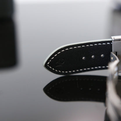 Apple watch band - Gris Galet Edition - French Chèvre leather