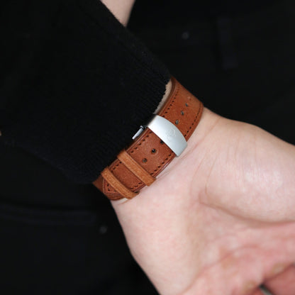 Apple Watch Band - Marron Doré Edition - Italian Martino Leather
