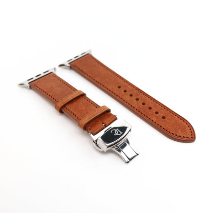 Apple Watch Band - Marron Doré Edition - Italian Martino Leather