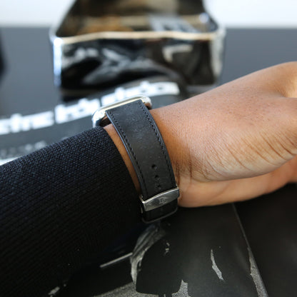 Apple Watch Band - Noir Heritage Edition - Italian Martino Leather
