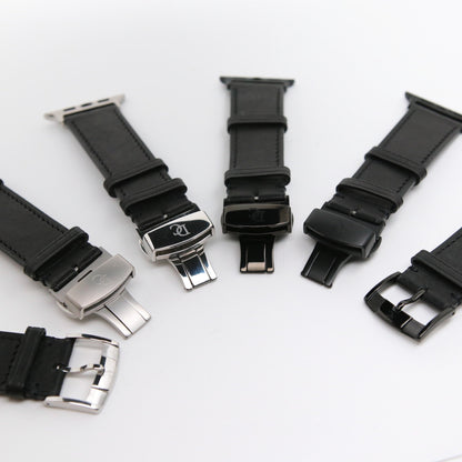 Apple Watch Band - Noir Heritage Edition - Italian Martino Leather