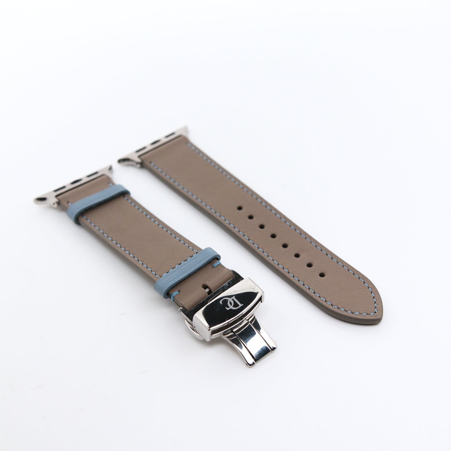 Apple Watch Band - Terre Bleue Edition - French swift leather